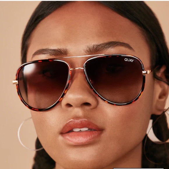 Quay Australia Accessories Quay Polarized Sunglasses Aviator All In